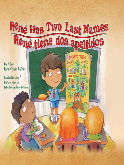 Title details for Rene Has Two Last Names / Rene Tiene dos Apellidos by René Colato Laínez - Wait list